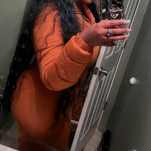 Shane Justin puffer jumpsuit Brown - Picture 9 of 10